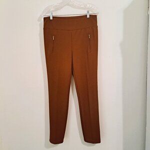 SOHO Women Trouser Pant Size M Brown Color Front Zipper Design